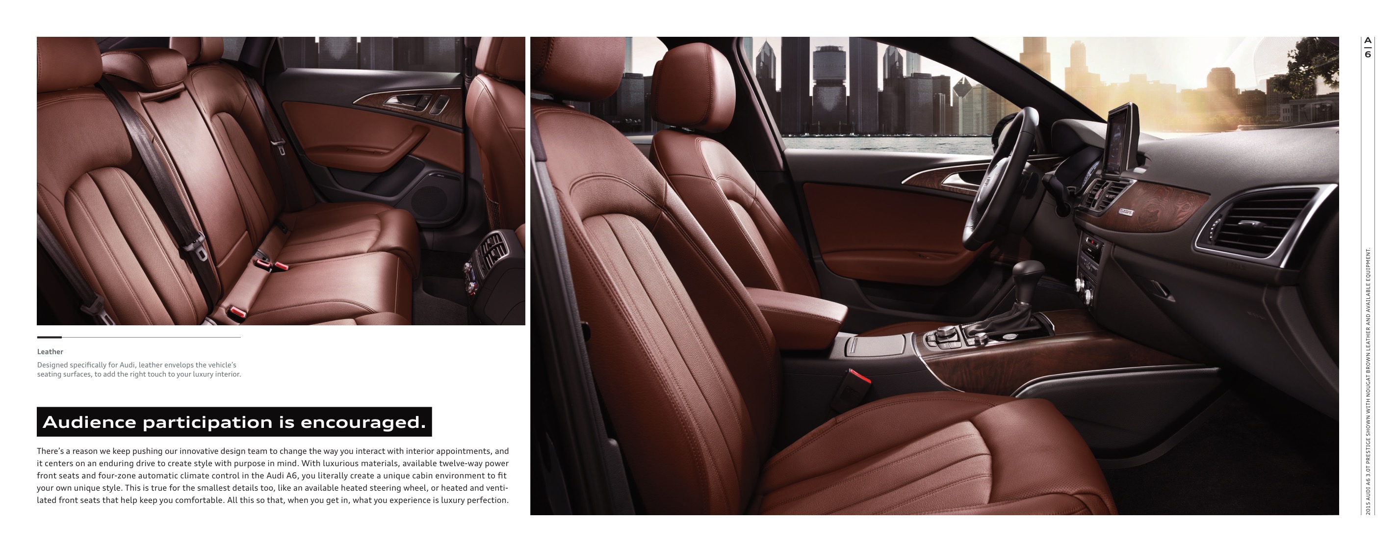 2015 Audi A6 Brochure Page 26